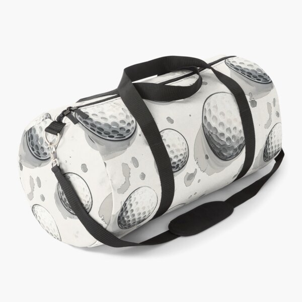 Item preview, Watercolor Golf Ball Pattern - Grey Monochrome Sports Illustration Design designed and sold by Nine Lives Studio.