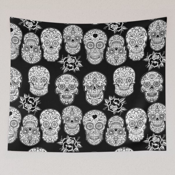 Item preview, Skull pattern designed and sold by Ashtreemeadow.