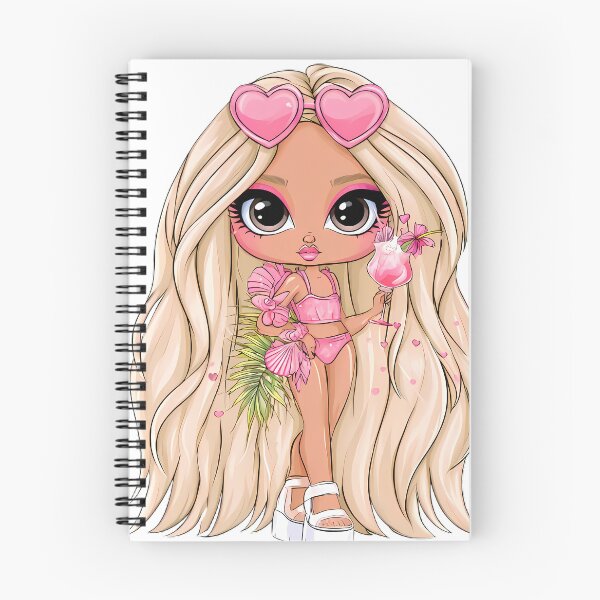Item preview, Glam Pink Fashion Doll designed and sold by Retro Whimsy.