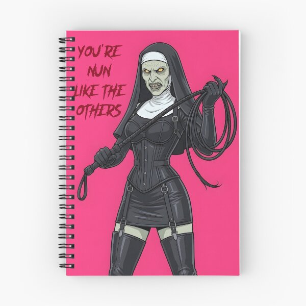 Item preview, Horror greeting card_Nun designed and sold by ScreamSugar.