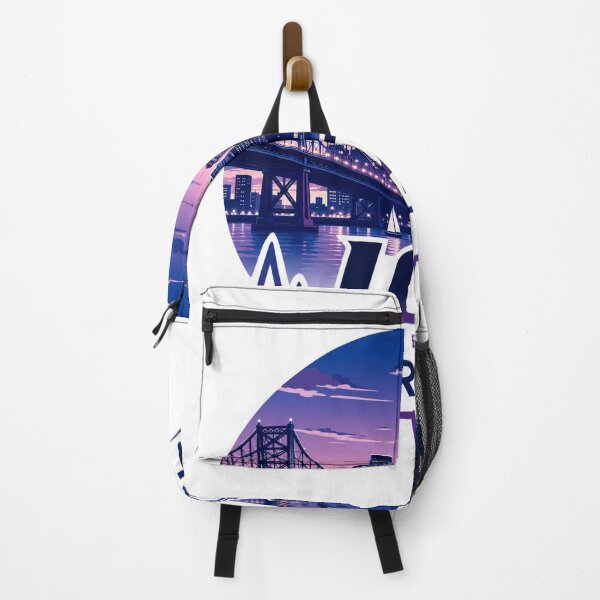Item preview, Montreal Skyline Jacques Cartier Bridge – Joy in Every Heartbeat – Old Port Twilight Art designed and sold by bobscraze.