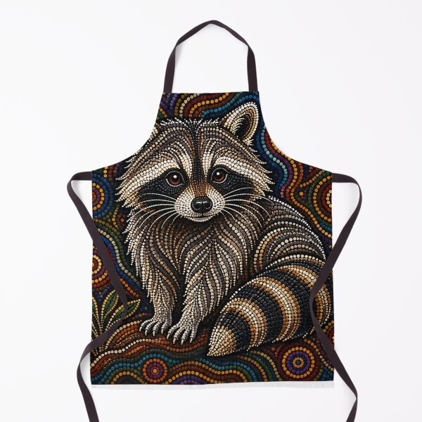 Item preview, raccoon designed and sold by ngangkangart.