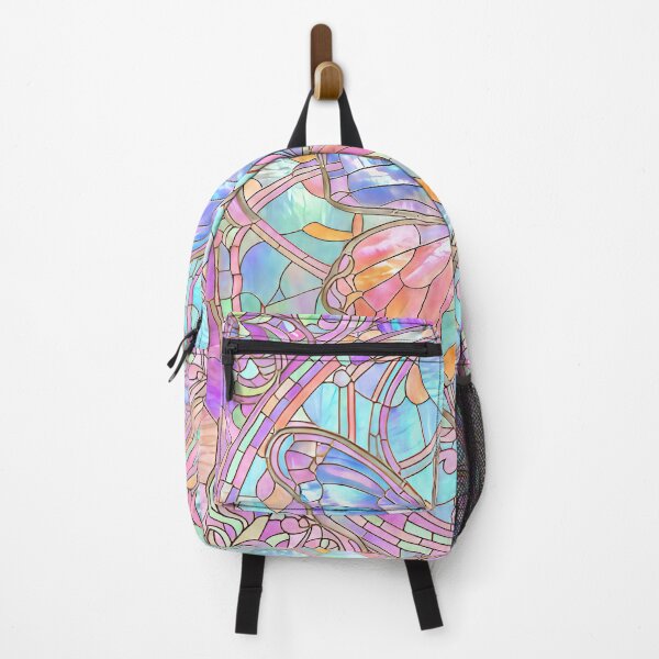 Item preview, Butterfly Pearlescent Stained Glass Design designed and sold by LaRoach Digital Arts.