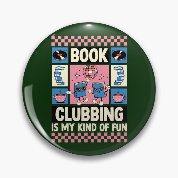 Item preview, Book Clubbing Is My Kind Of Fun 534 designed and sold by WanderTeeWorks.