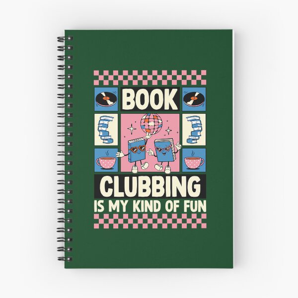 Item preview, Book Clubbing Is My Kind Of Fun 534 designed and sold by WanderTeeWorks.