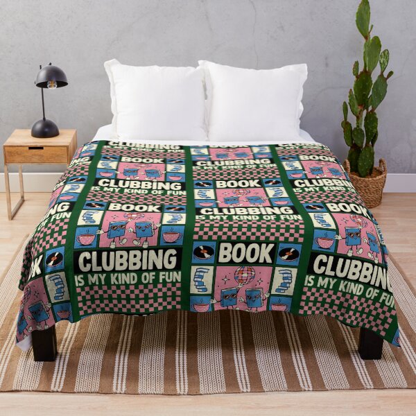 Item preview, Book Clubbing Is My Kind Of Fun 534 designed and sold by WanderTeeWorks.