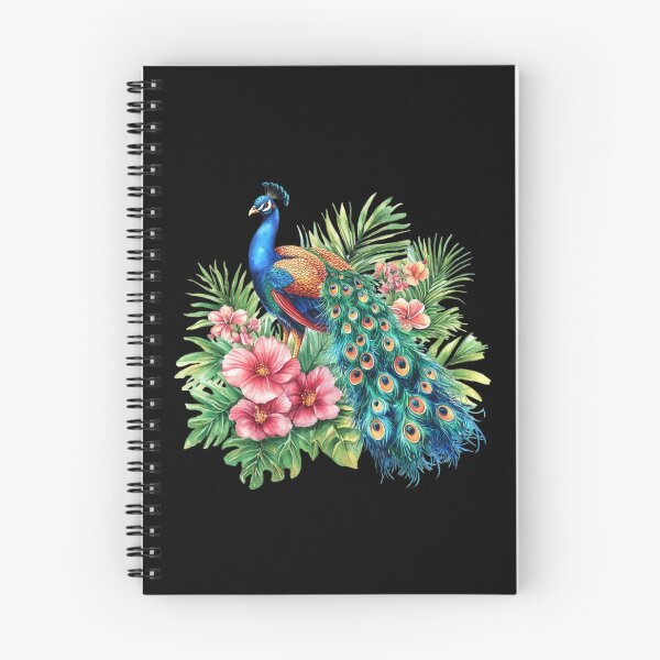 Item preview, Colorful Peacock Amidst Tropical Foliage designed and sold by virdeiz.
