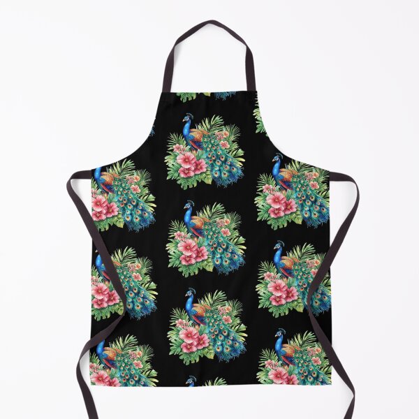 Item preview, Colorful Peacock Amidst Tropical Foliage designed and sold by virdeiz.