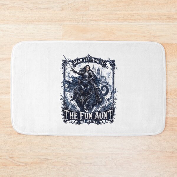 Item preview, Hear Ye! Hear Ye! The Fun Aunt Has Arrived Black Cat Warrior designed and sold by Abirtom.