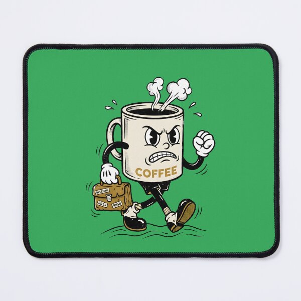 Item preview, Bad Coffee Mug – a funny illustration about work and caffeine. designed and sold by MyHappyArtShop.