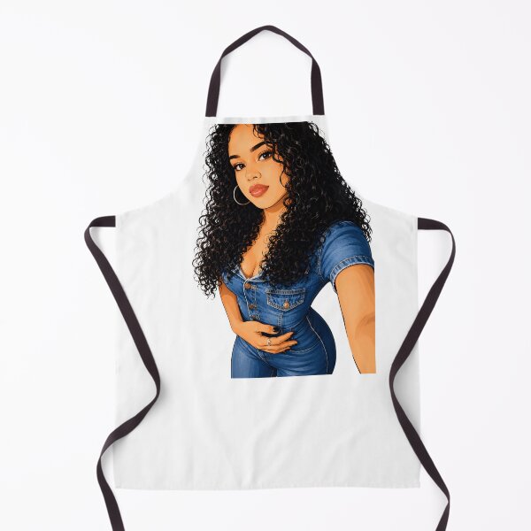 Item preview, Denim & Curls- Confident Urban Fashion Girl designed and sold by LC&LCPlatform.