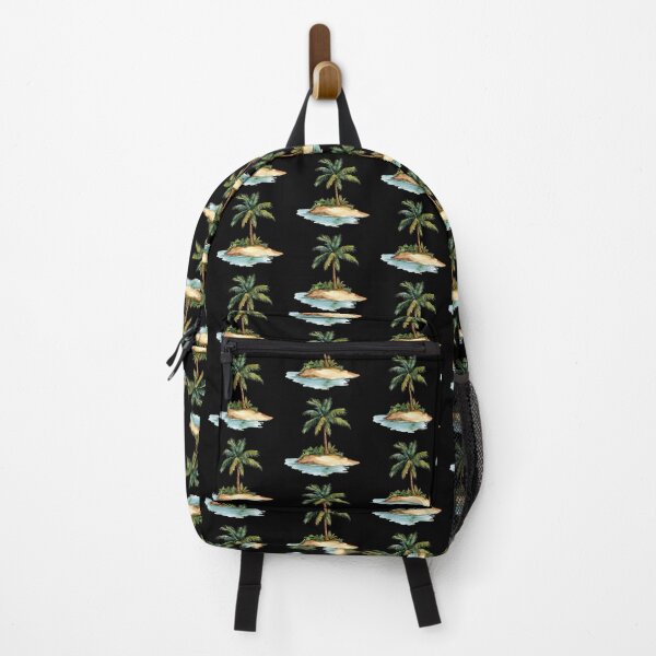 Item preview, Tropical Island with Palm Tree designed and sold by virdeiz.