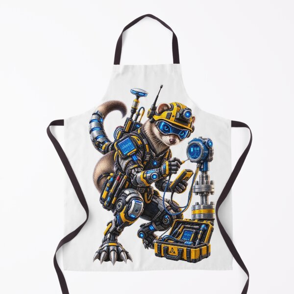 Item preview, Steel Ferret – Instrumentation Technician | Mechanical Animal designed and sold by SteelCoat Studio.