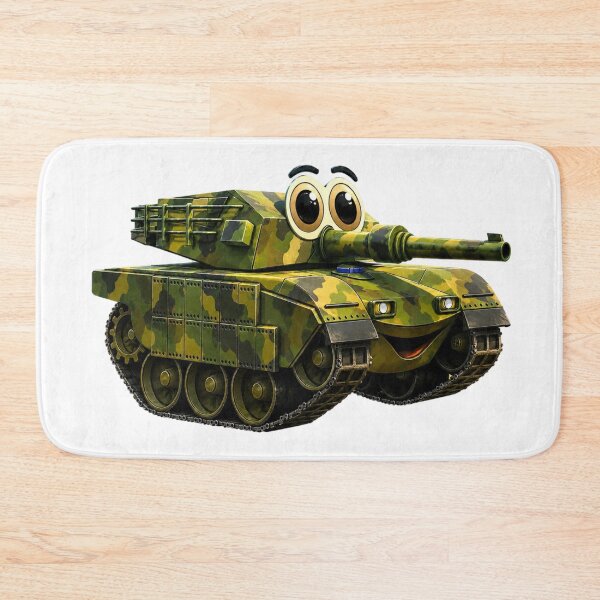 Item preview, Military Tank Cartoon designed and sold by Scott Hayes.