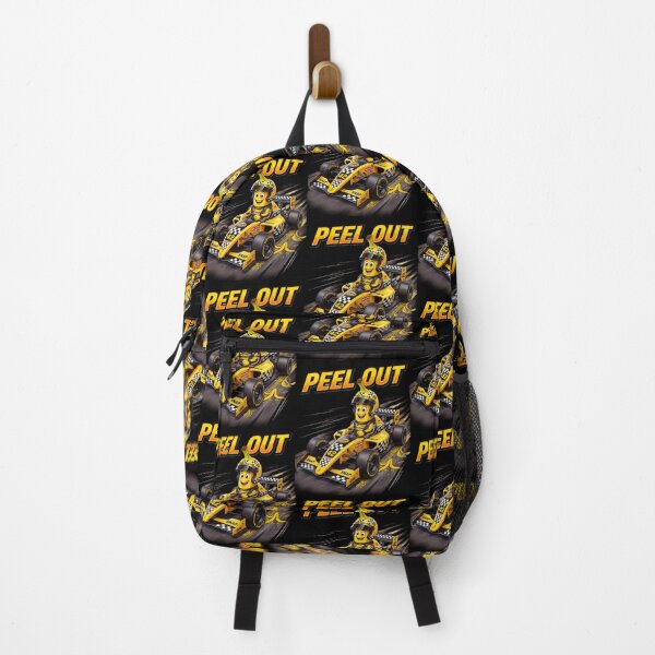 Item preview, Peel Out Funny Banana Race Car Driver Racing Gift Motorsport Checkered Flag Design designed and sold by 519xdesign.