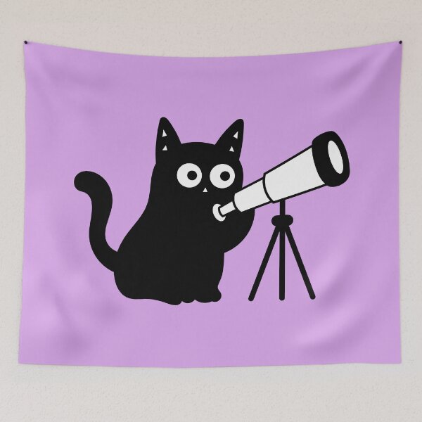 Item preview, Stardust Gazer Cat designed and sold by DibujandoPorfa.