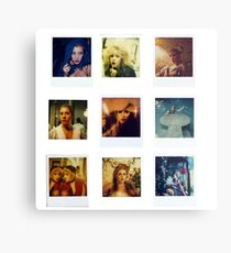 Stevie Polaroids Metal Print