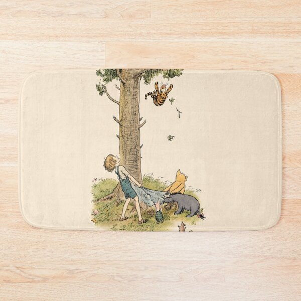 Item preview, Winnie the Pooh Vintage Storybook Tigger Tree Scene for Nursery Decor designed and sold by RickE.