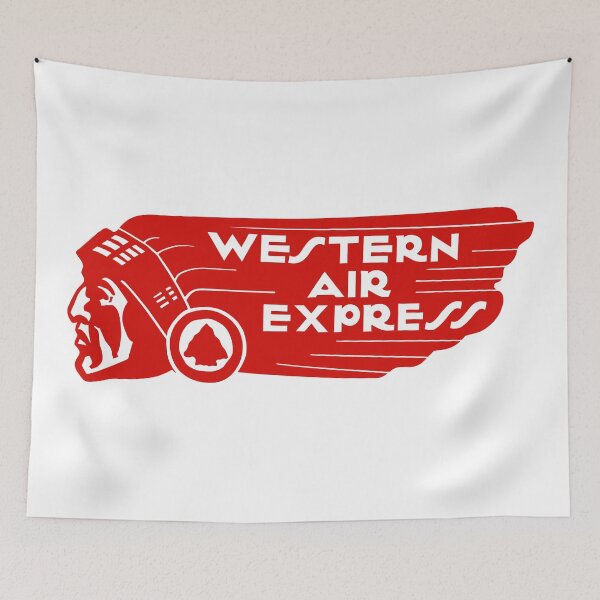 Item preview, Vintage Western Air Express Logo 1926–1941 – Retro Airline Aviation Emblem designed and sold by RetroAviation.