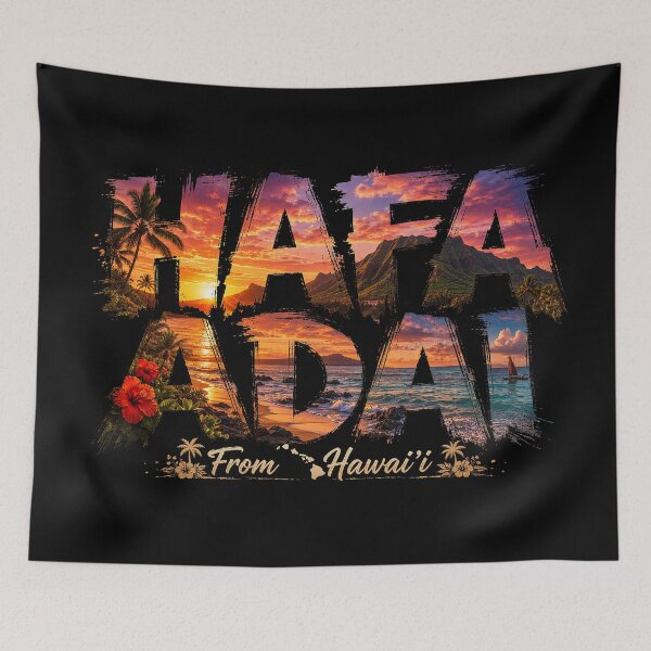 Item preview, Håfa Adai from Hawai‘i: Island Sunset Aloha Spirit designed and sold by BlissBlvdShop.