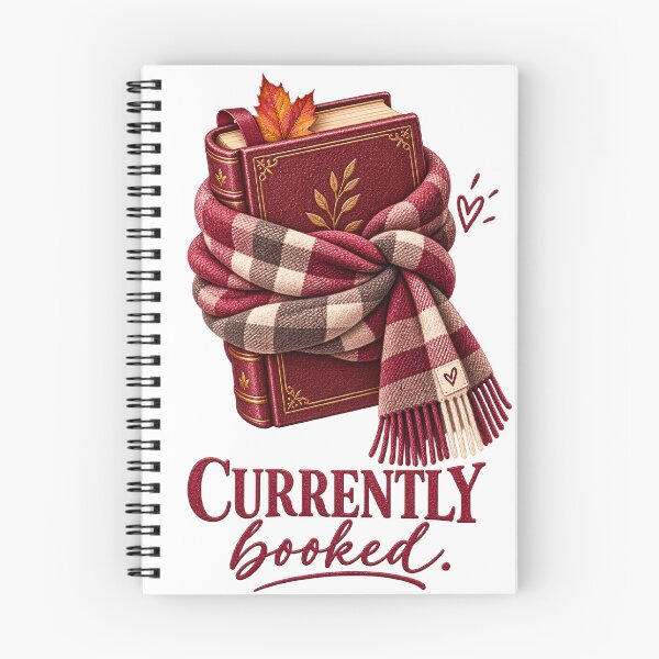 Item preview, Currently Booked – Cozy Autumn Book Lover Design designed and sold by Sweet shop.