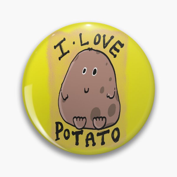 Item preview, I love potato designed and sold by SombreroDoodles.