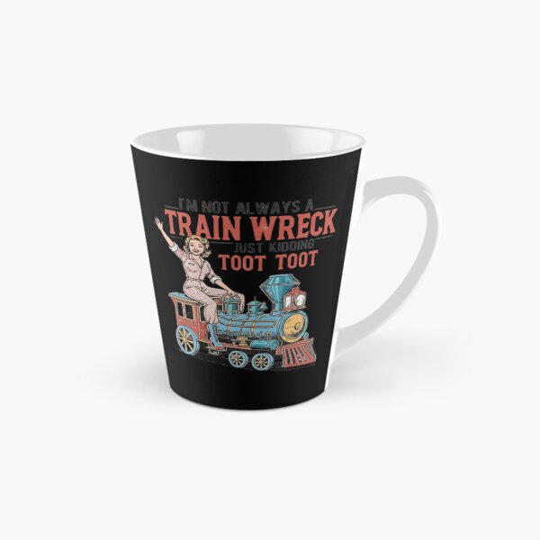 Item preview, Humorous Vintage Im Not Always A Train Wreck Funny designed and sold by miireishi.