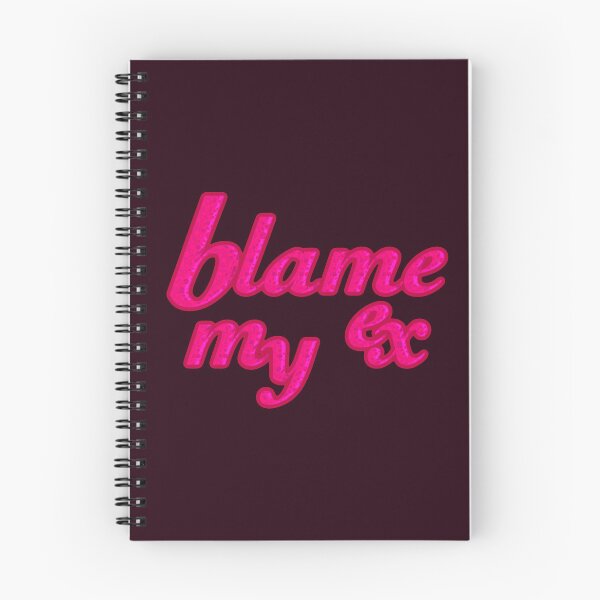 Item preview, blame my ex designed and sold by mad-i-mood.