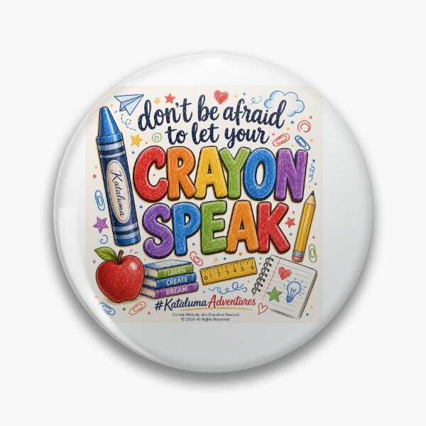 Item preview, Don't Be Afraid To Let Your Crayon Speak: Back To School designed and sold by Connie's House.