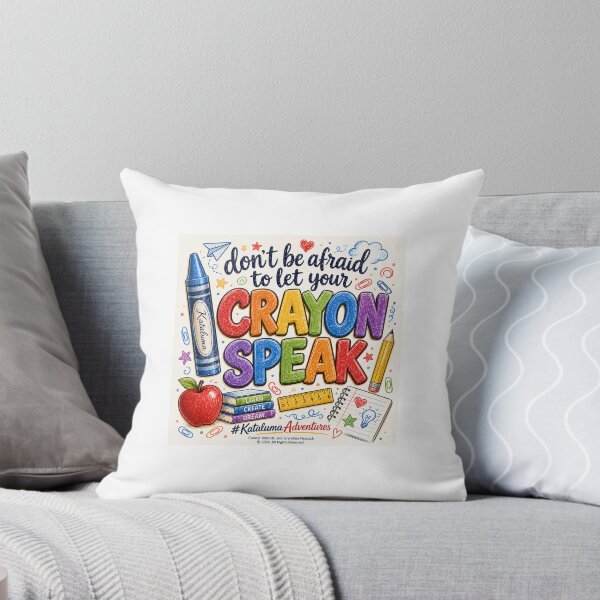 Item preview, Don't Be Afraid To Let Your Crayon Speak: Back To School designed and sold by Connie's House.