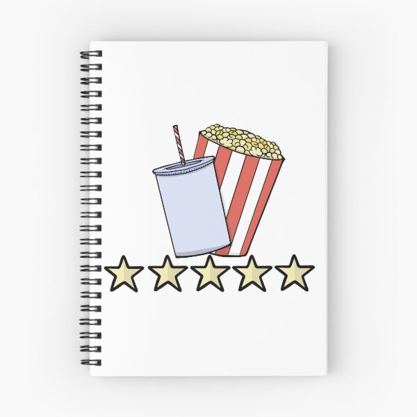 Item preview, 5 Star Movie Night Cinema Popcorn And Soda Review Illustration designed and sold by shopdiego.