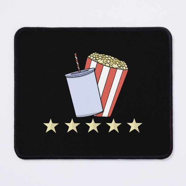 Item preview, 5 Star Movie Night Cinema Popcorn And Soda Review Illustration designed and sold by shopdiego.