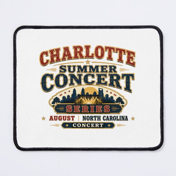 Item preview, Charlotte Summer Concert Series North Carolina designed and sold by Combat Skies.