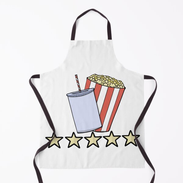 Item preview, 5 Star Movie Night Cinema Popcorn And Soda Review Illustration designed and sold by shopdiego.