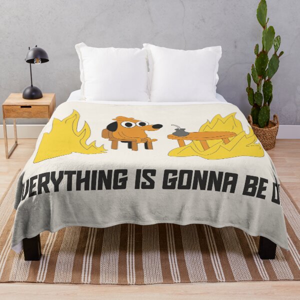 Item preview, Everything is Gonna Be Ok Illustration designed and sold by beboplab.