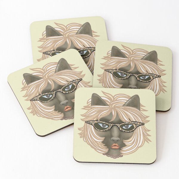 Item preview, Blonde Siamese Cat designed and sold by artmuvz.