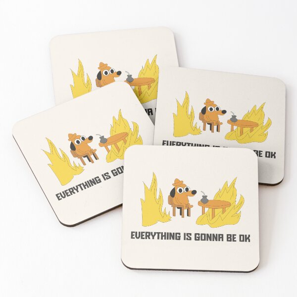 Item preview, Everything is Gonna Be Ok Illustration designed and sold by beboplab.