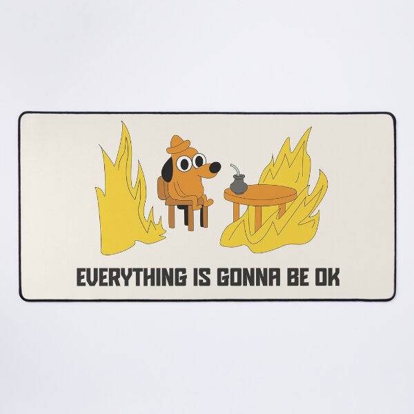 Item preview, Everything is Gonna Be Ok Illustration designed and sold by beboplab.