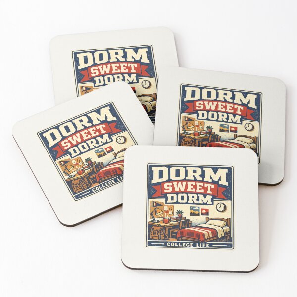 Item preview, Dorm Sweet Dorm College Life Retro Vintage designed and sold by SdForce.