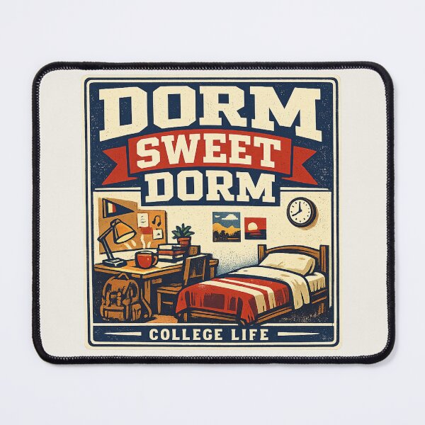 Item preview, Dorm Sweet Dorm College Life Retro Vintage designed and sold by SdForce.