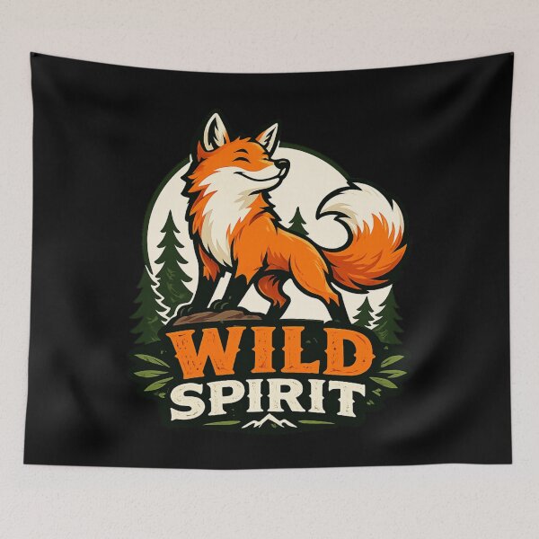 Item preview, Wild Spirit Illustration  designed and sold by ArtisticHeart21.