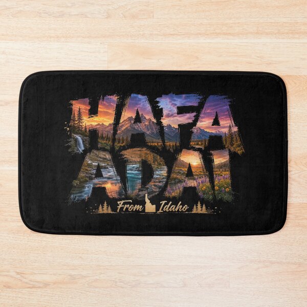 Item preview, Håfa Adai from Idaho: Gem State Mountain Majesty & Wild River Spirit designed and sold by BlissBlvdShop.