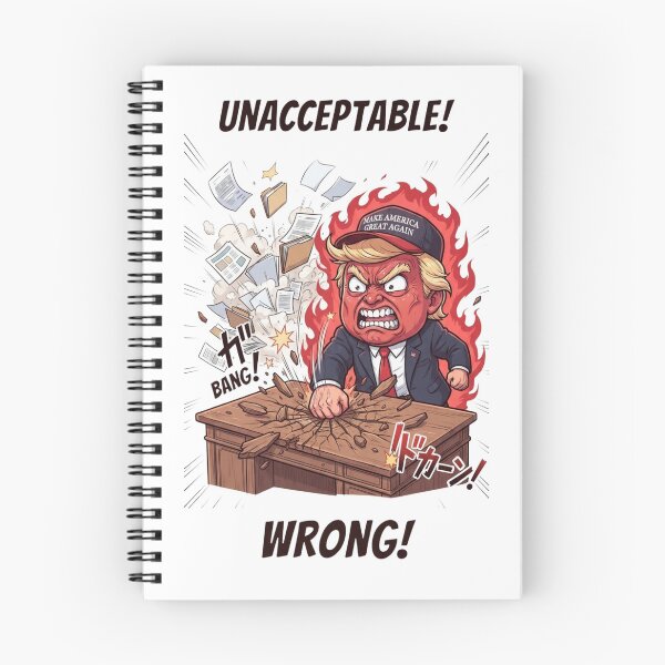 Item preview,  Unacceptable Wrong Angry Boss Anime Style Meme Design designed and sold by annaarthk.