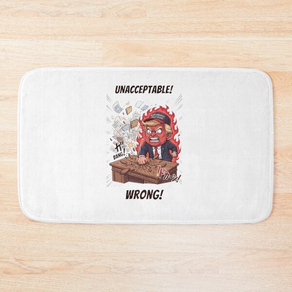 Item preview, Unacceptable Wrong Angry Boss Anime Style Meme Design designed and sold by annaarthk.