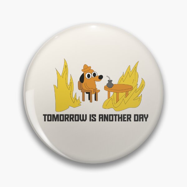 Item preview, This is Fine Meme Illustration designed and sold by beboplab.