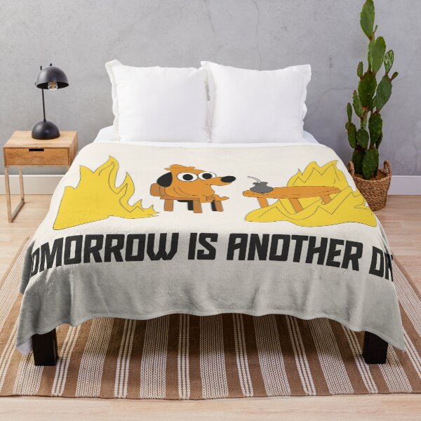 Item preview, This is Fine Meme Illustration designed and sold by beboplab.