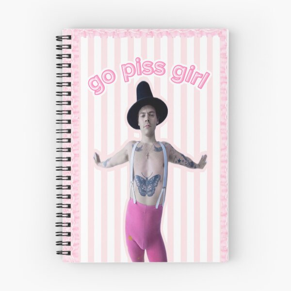 Item preview, “go piss girl” funny harry styles poster/sticker  designed and sold by knzstickers.