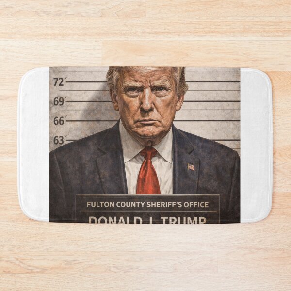 Item preview, U.S.A. President Mug Shot For Racketeering designed and sold by Kathleen M Bush.