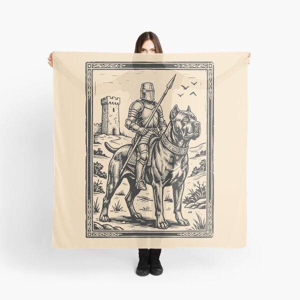 Item preview, Medieval Knight Cane Corso Dog Rider Vintage Fantasy    designed and sold by Y-Vibes.