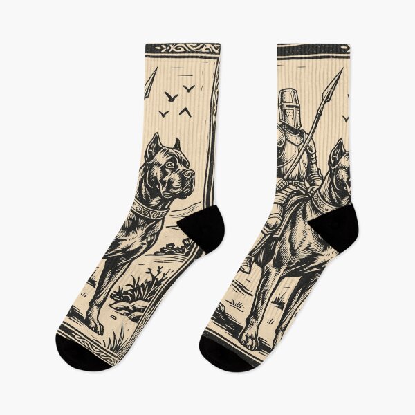 Item preview, Medieval Knight Cane Corso Dog Rider Vintage Fantasy    designed and sold by Y-Vibes.